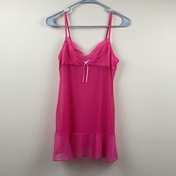 Victoria's Secret Other - Victoria’s Secret Nightwear Gown Pink Size M
